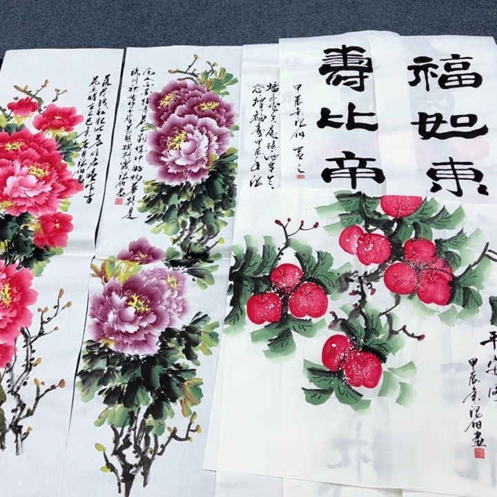 国画纯手绘作品欣赏图
