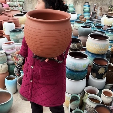 口29高28瑕疵盆子