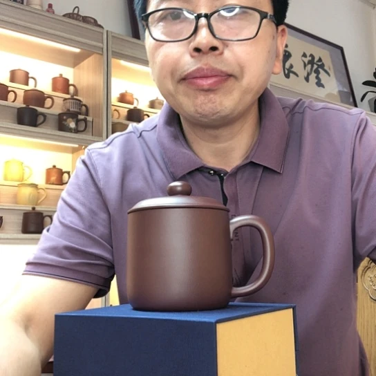 茶杯紫泥老板杯容量460