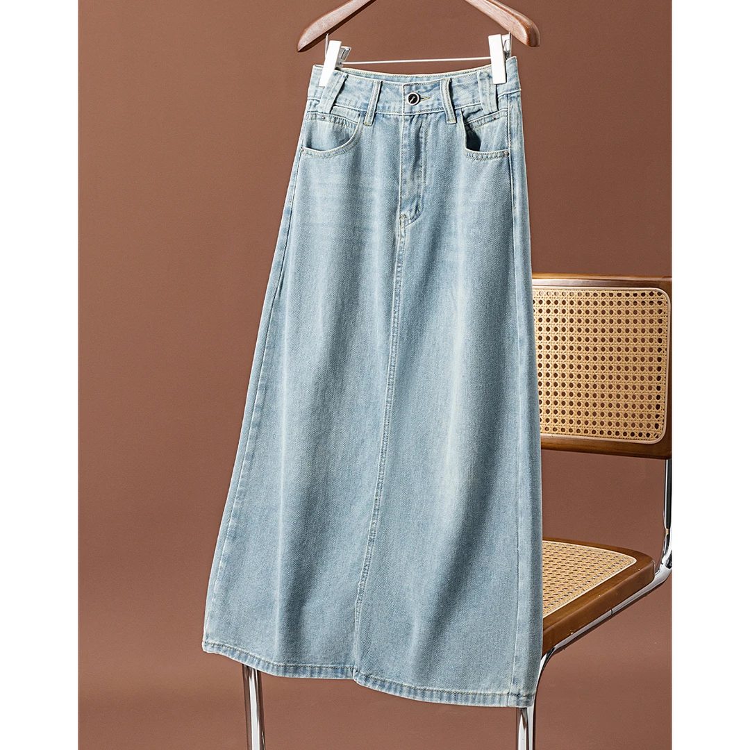 【艾美甄选】牛仔半身裙 AN25X5633