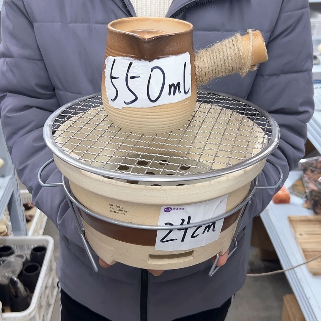 陶瓷陶瓷炉口24cm罐500m l