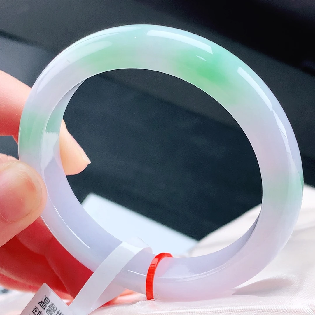 未镶嵌手镯翡翠54圈