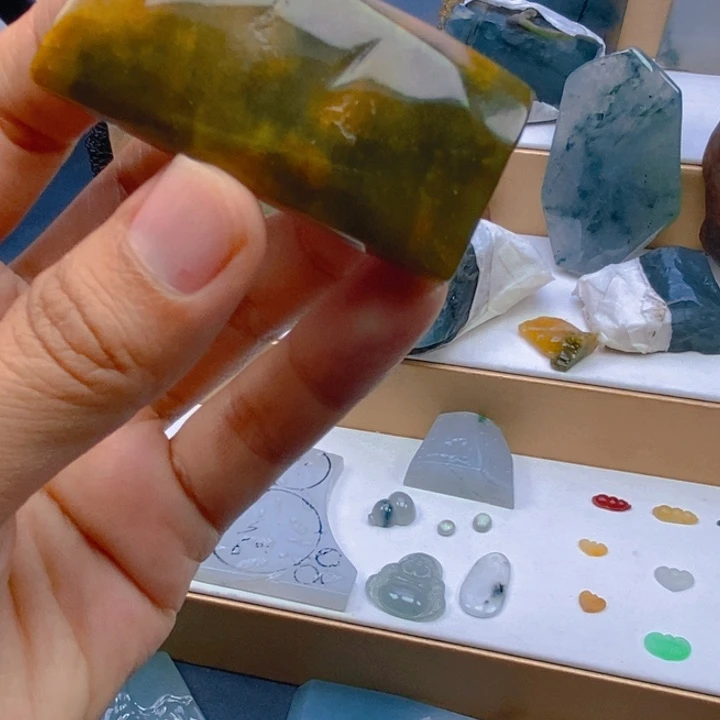 未镶嵌挂件翡翠翡翠