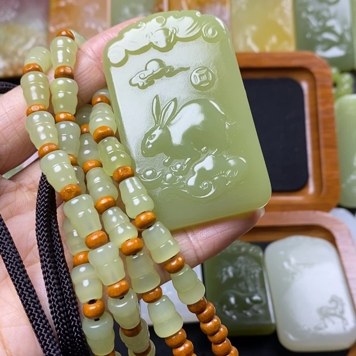 石材昆仑山料一套