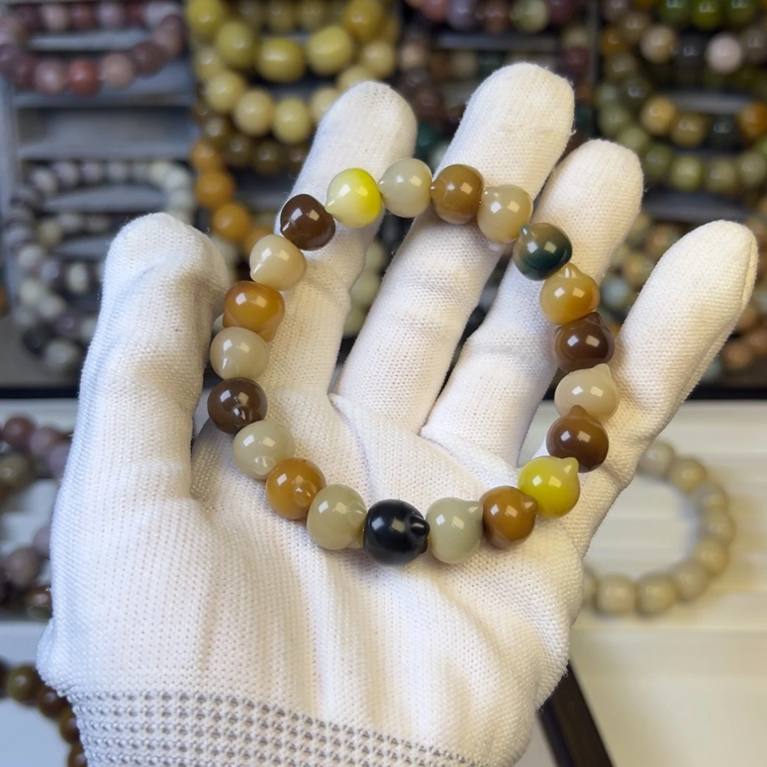 菩提根/象牙果手串多宝猫猫头卡11.7