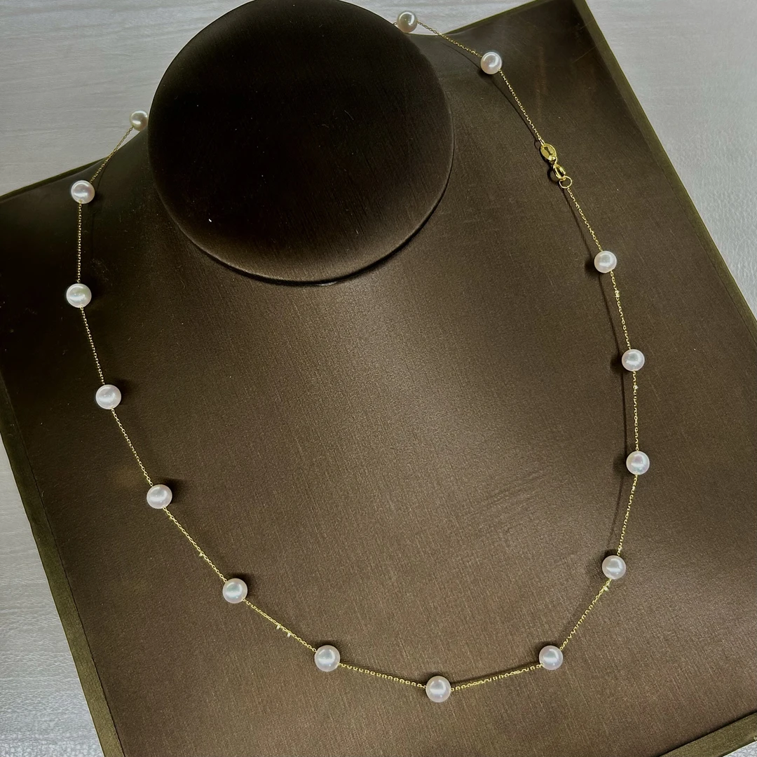 【小彤专属】【星云】18k海水akoya满天星珍珠项链RY8220