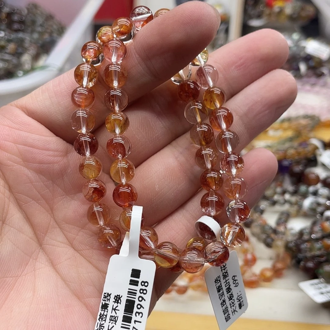 未镶嵌手串水晶多样性发货发一条