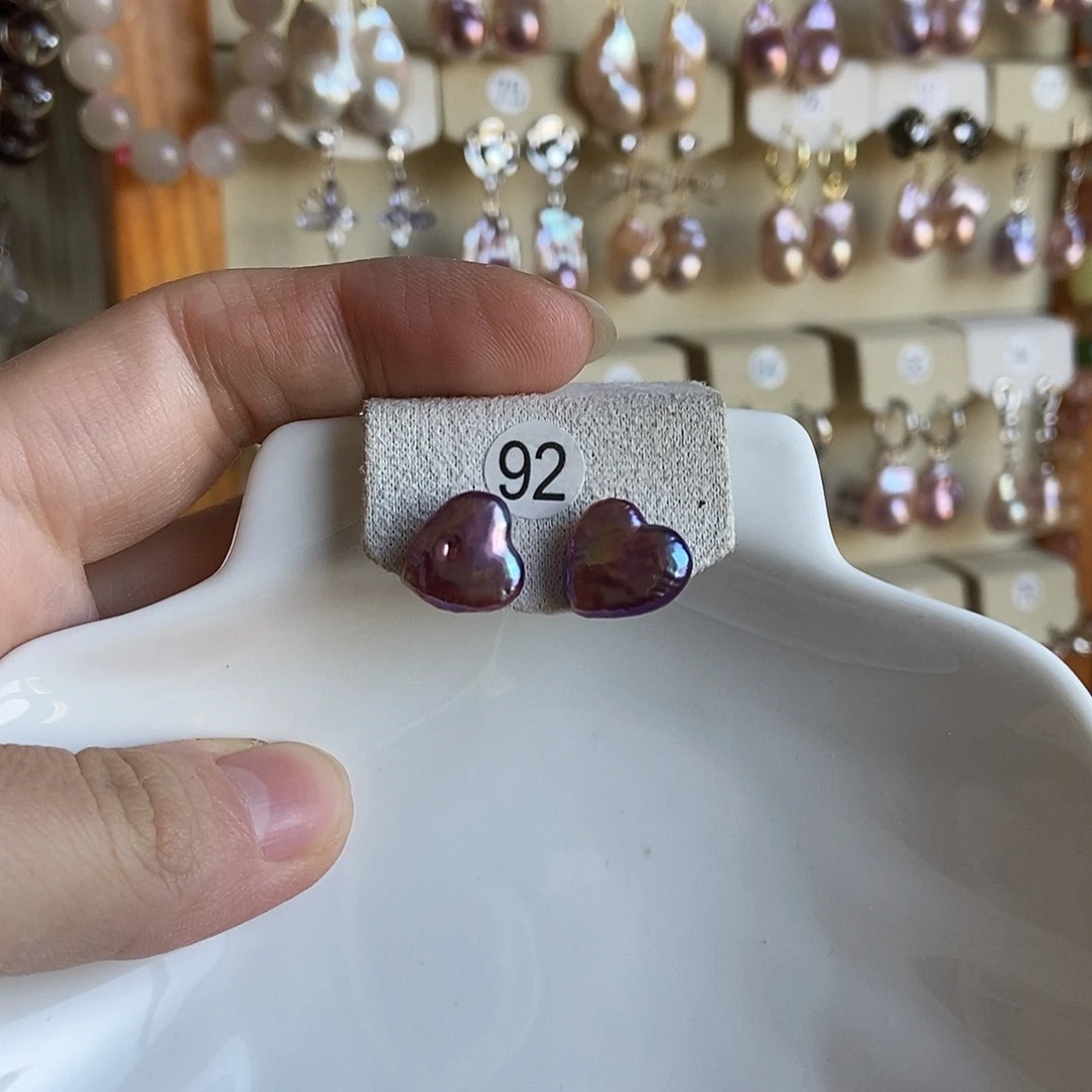 淡水珍珠合金吊坠(不含链)特价耳饰92号