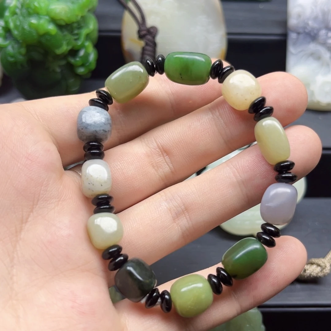 和田玉未镶嵌颈饰和田玉