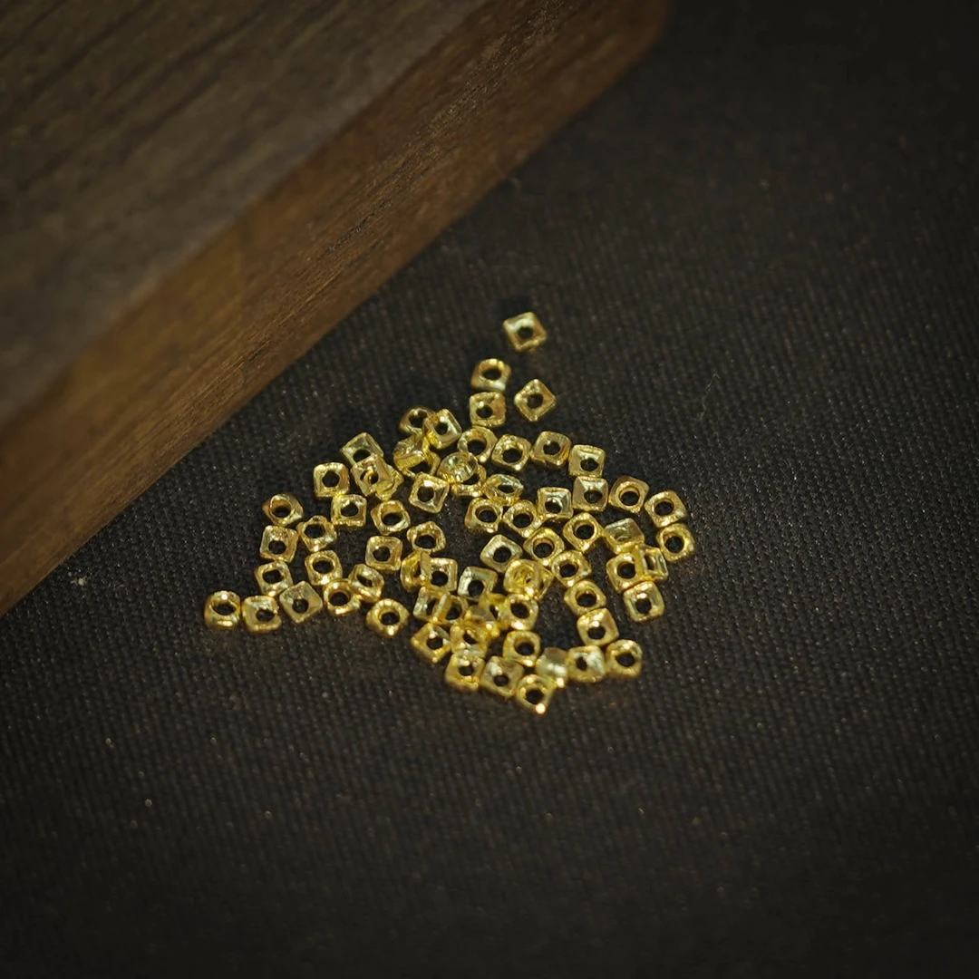 925银银制品 【发100个】1.5MM 银饰散珠DIY文玩珠宝  PJ416