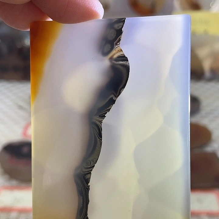 玛瑙/玉髓合金颈饰