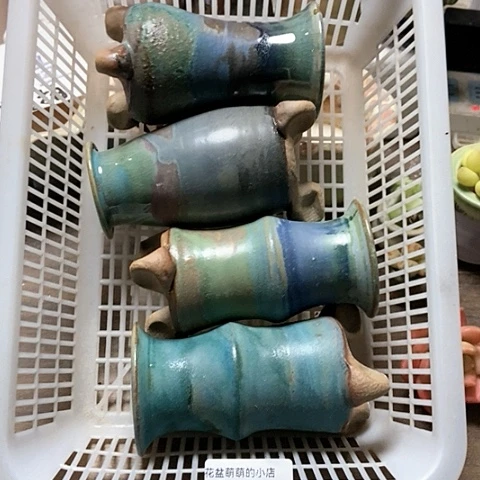 紫砂花盆594微瑕品口径4厘米左右的时间