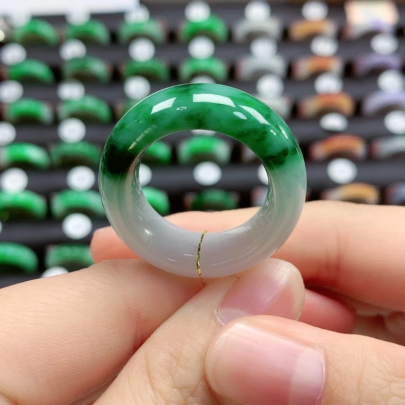 【闪购商品】翡翠戒指未镶嵌开****323/24号