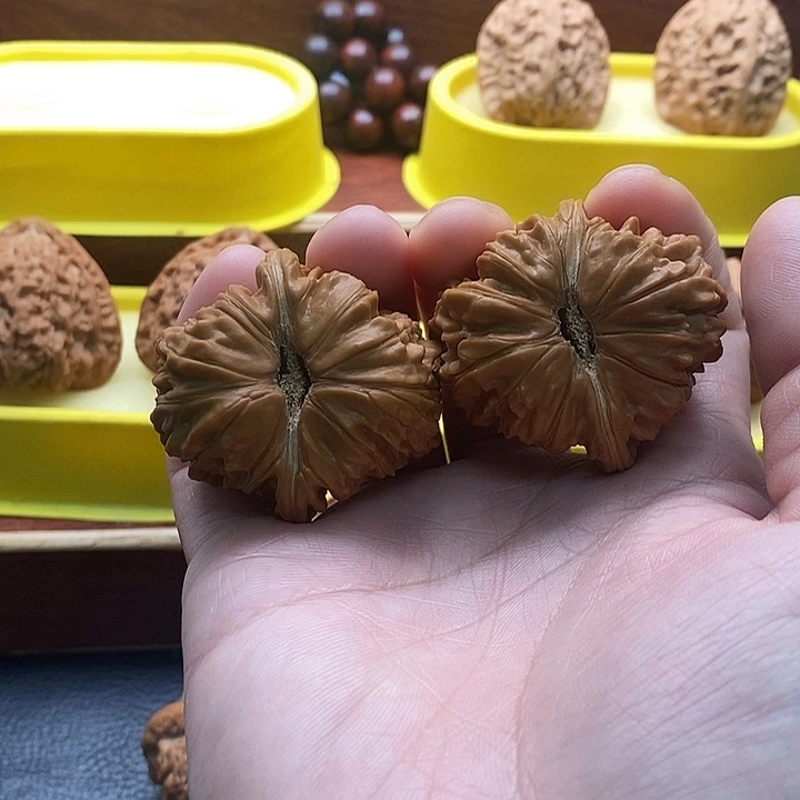 吊坠文玩核桃拱桥楼