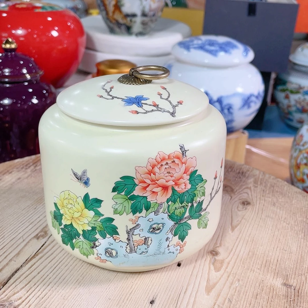 【闪购商品】罐陶瓷茶叶罐密封罐