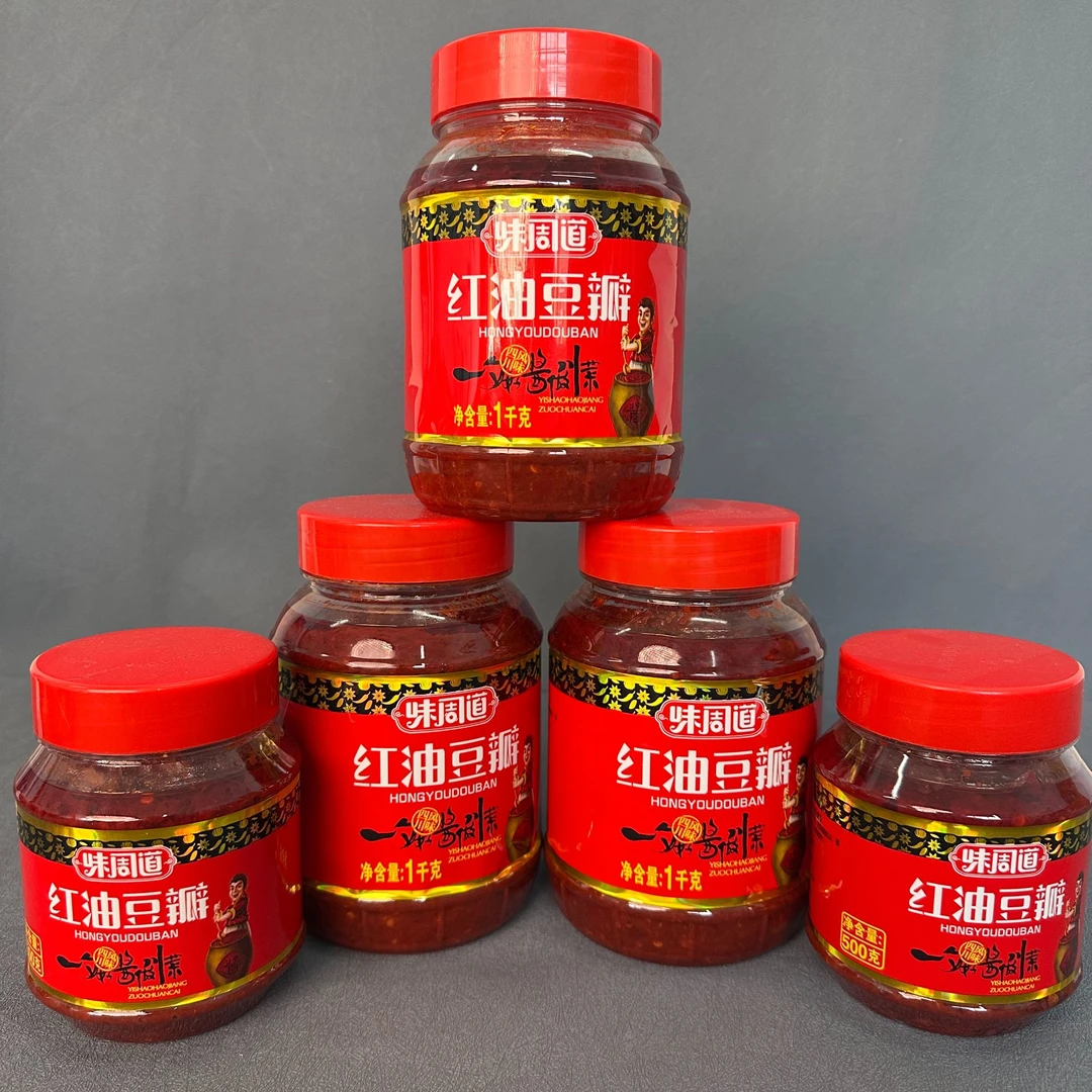 四川农云村敏书记助农 味周道红油豆瓣酱