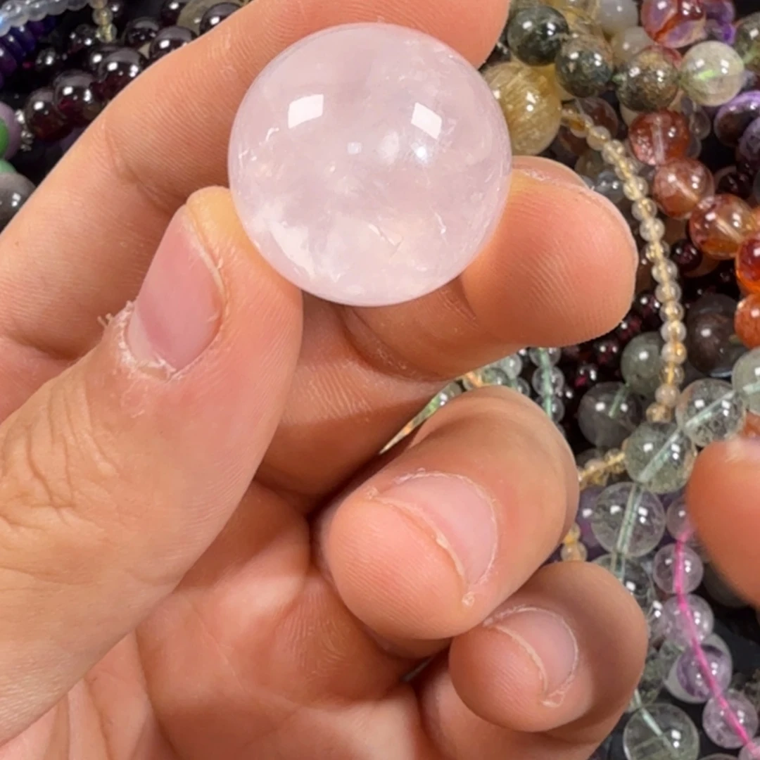 水晶手链未镶嵌双**门天然