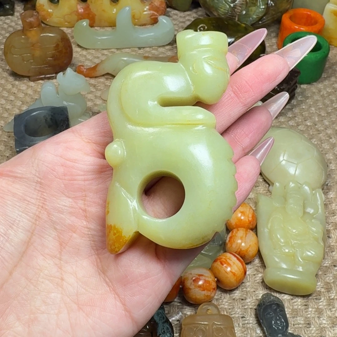 吊坠白玉菩提挂件