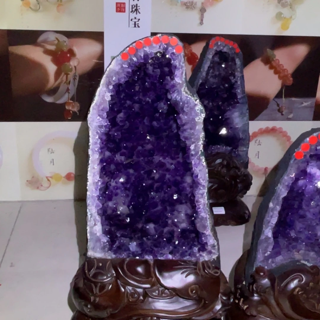 未镶嵌大型摆件（非配饰）紫晶