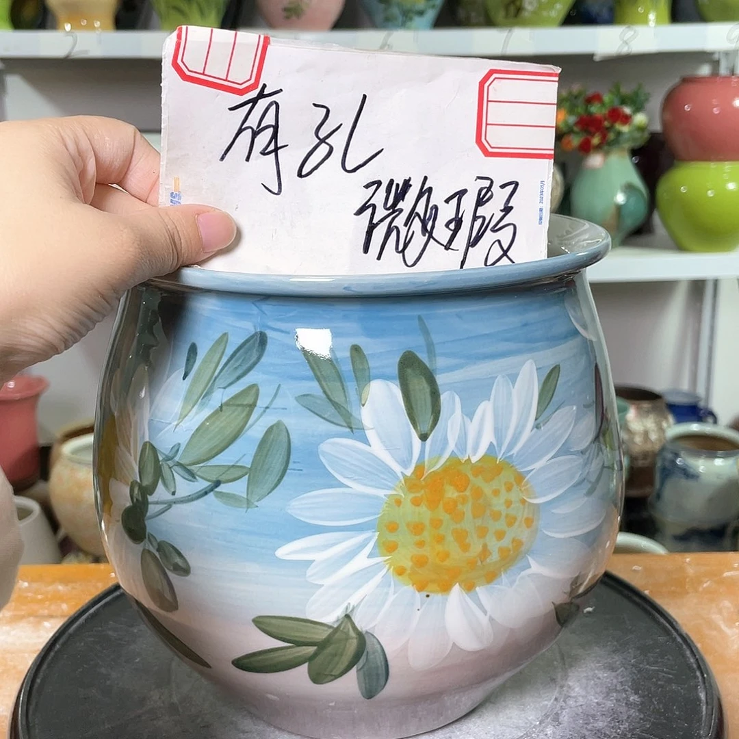 景德镇陶瓷高温陶瓷花盆