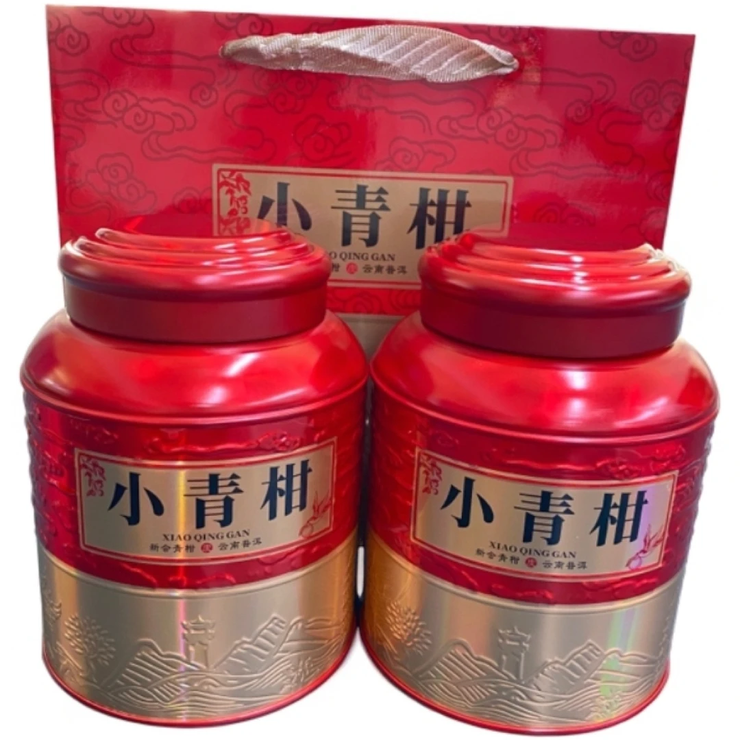 250克 2018 年的梅江老树小青柑熟茶
