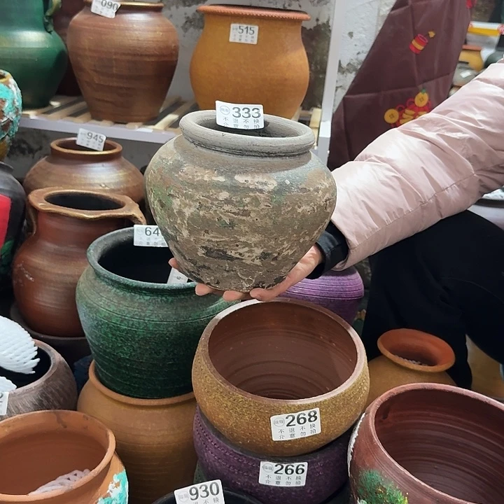 彩坛子333高度16口径12