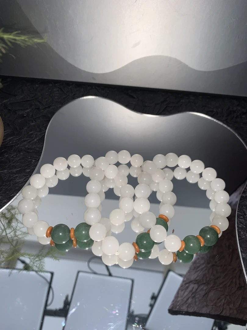 天然白糯diy手串一条（多样性发其一）