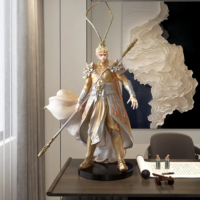 韵灿斗战胜佛摆件客厅家居饰品齐天大圣孙悟空办公室乔迁礼物