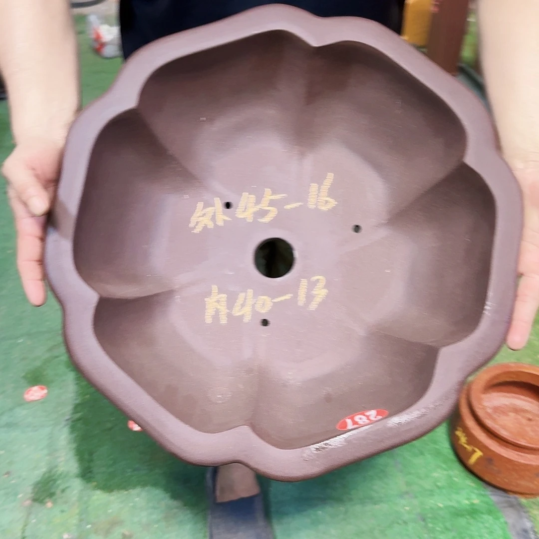 紫砂花盆紫砂花盆