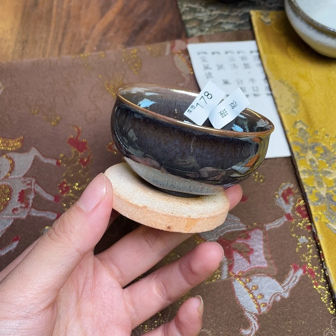 茶盏178 福临号建盏柴烧微瑕