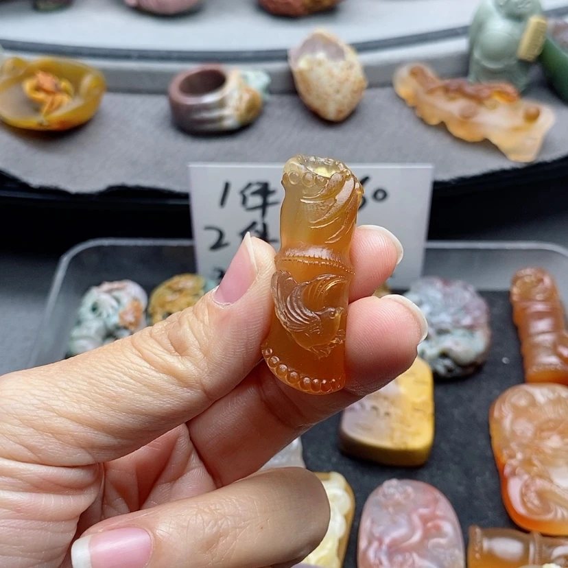 【闪购商品】未镶嵌吊坠定制玛瑙