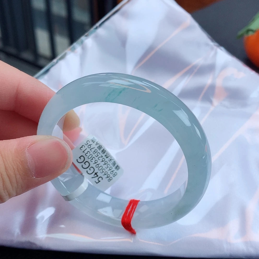 翡翠手镯未镶嵌天然缅甸翡翠A货手镯