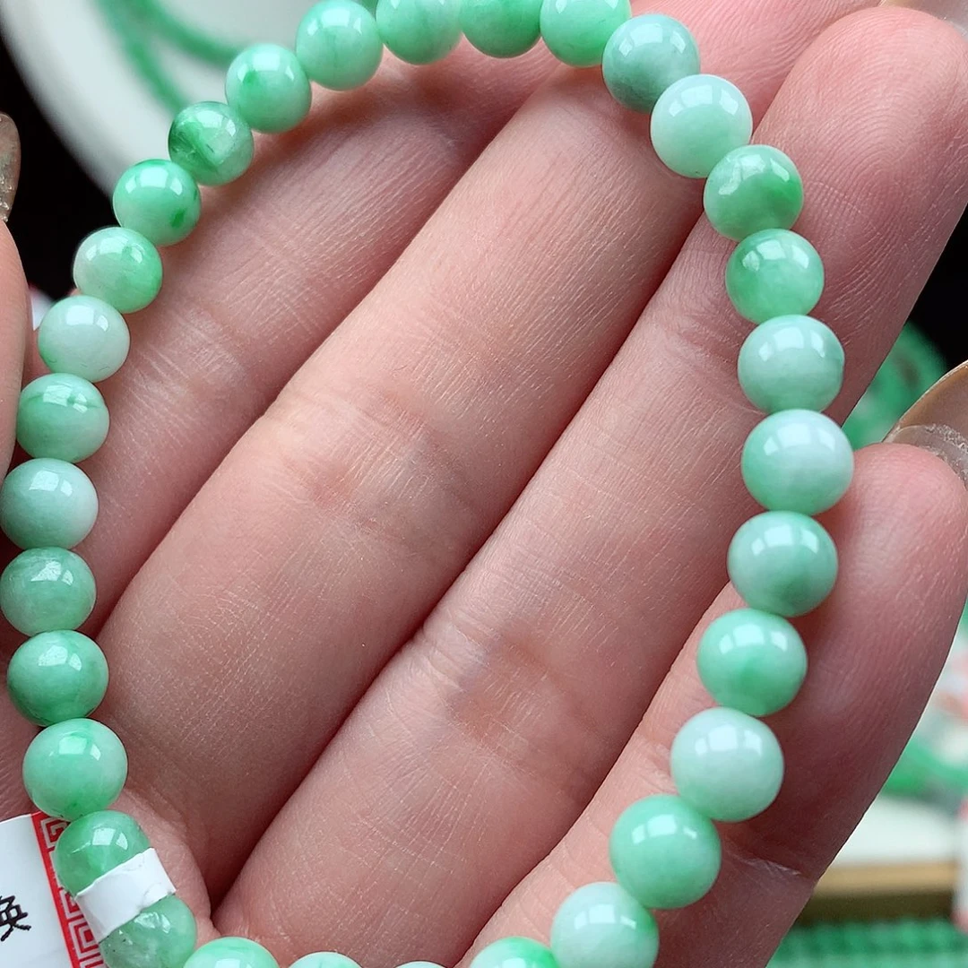 翡翠未镶嵌毛衣链