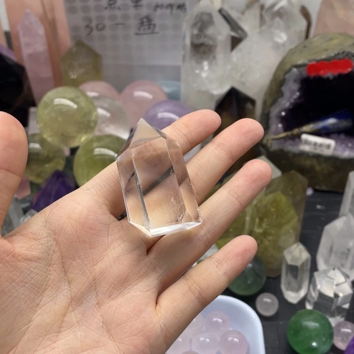 改***了水晶珠宝半成品未镶嵌天然水晶28