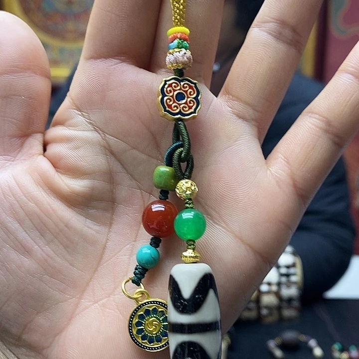 玛瑙/玉髓合金颈饰