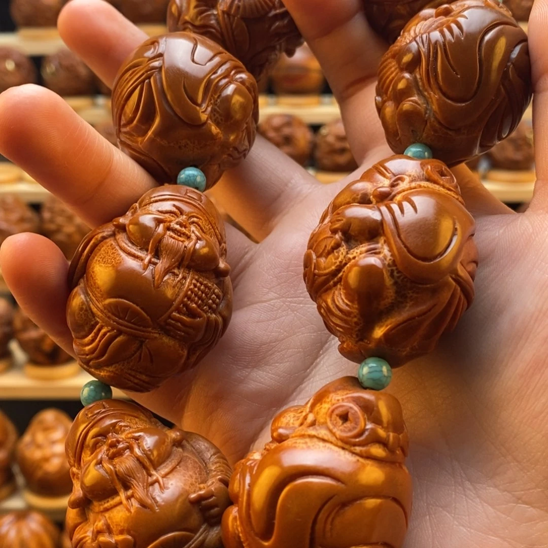 饕***餮橄榄核手串/手链橄榄