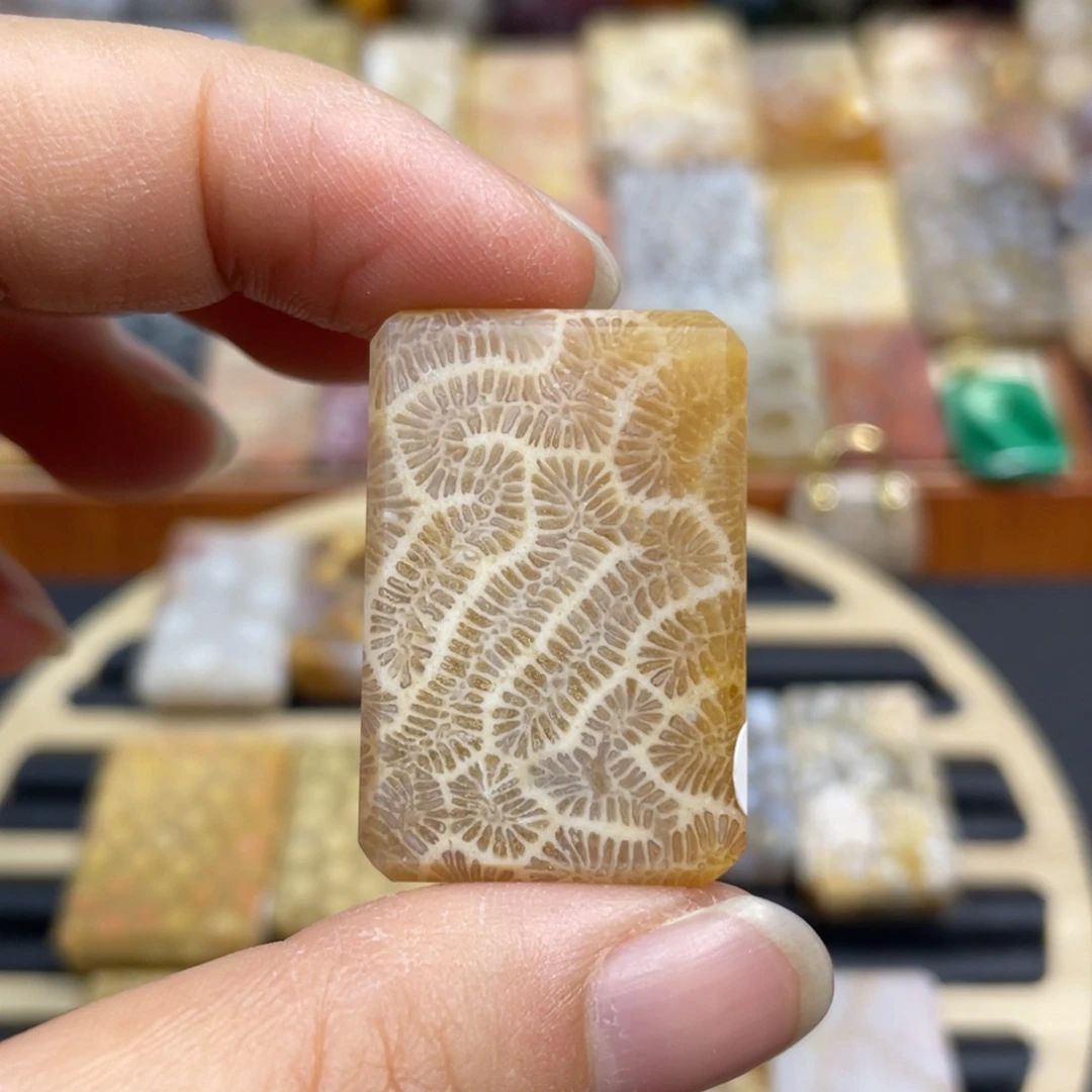 硅化玉未镶嵌颈饰k7