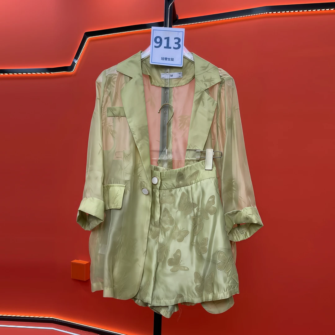 莱诗库913夏季新款百搭时尚名媛风轻奢网红设计师气质高级感套装