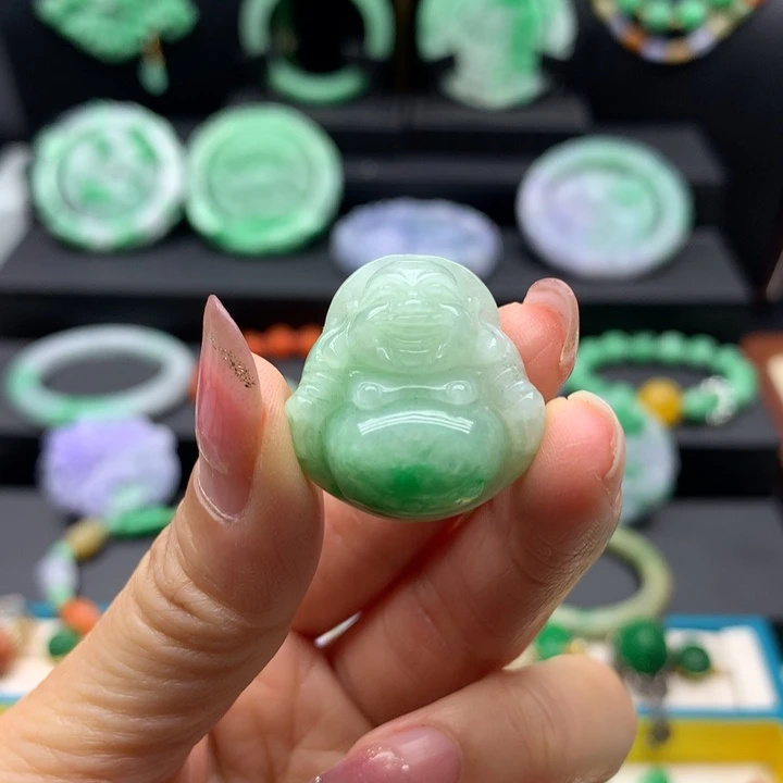 翡翠未镶嵌颈饰翡翠佛公