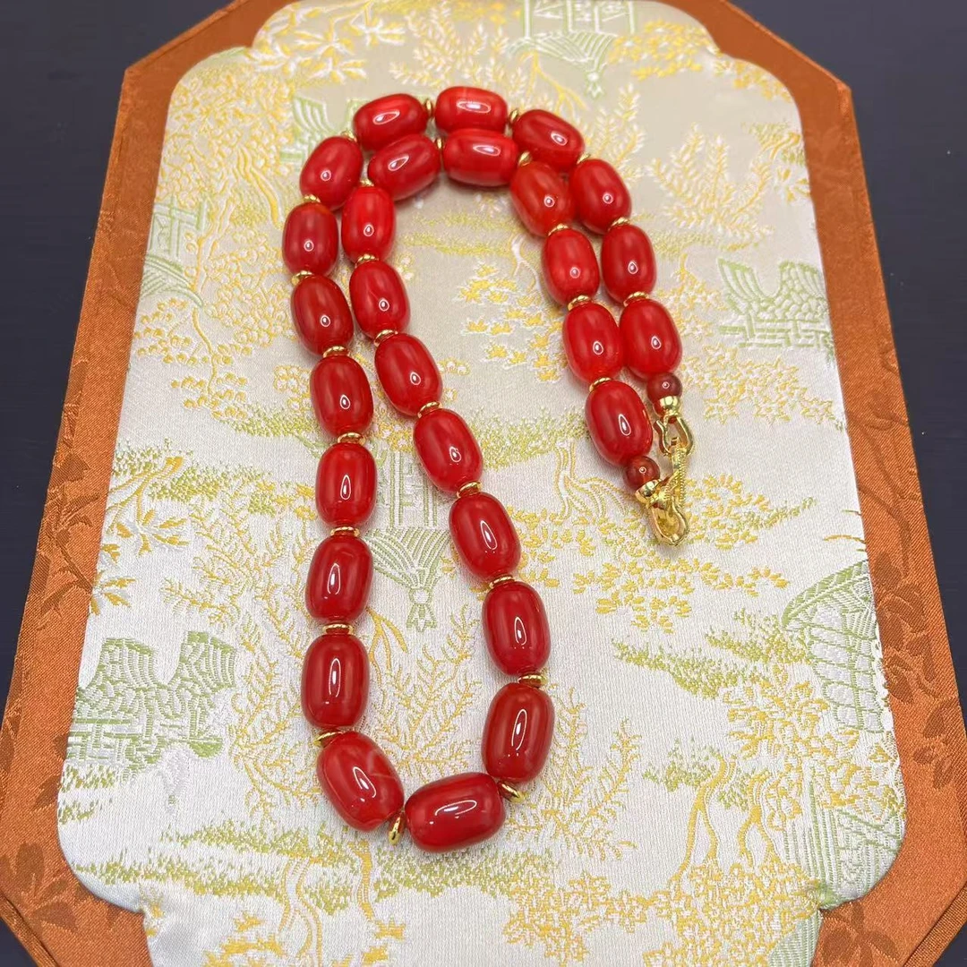 项链 k736经典时尚血龙醇项链