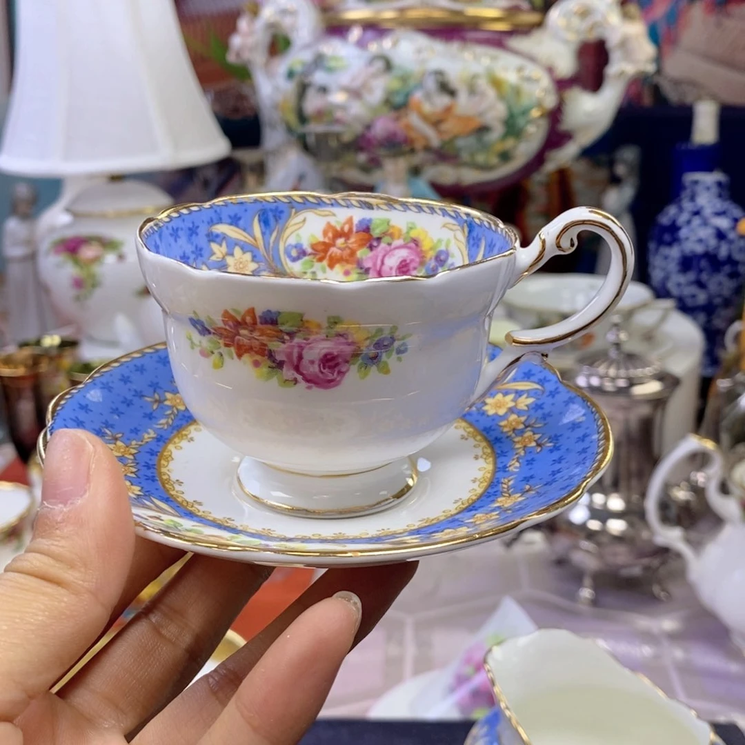 瓷器欧瓷咖啡杯水晶杯