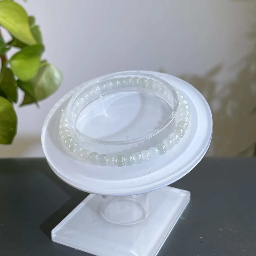 JTW30-05  天然缅甸A货翡翠  翡翠手串