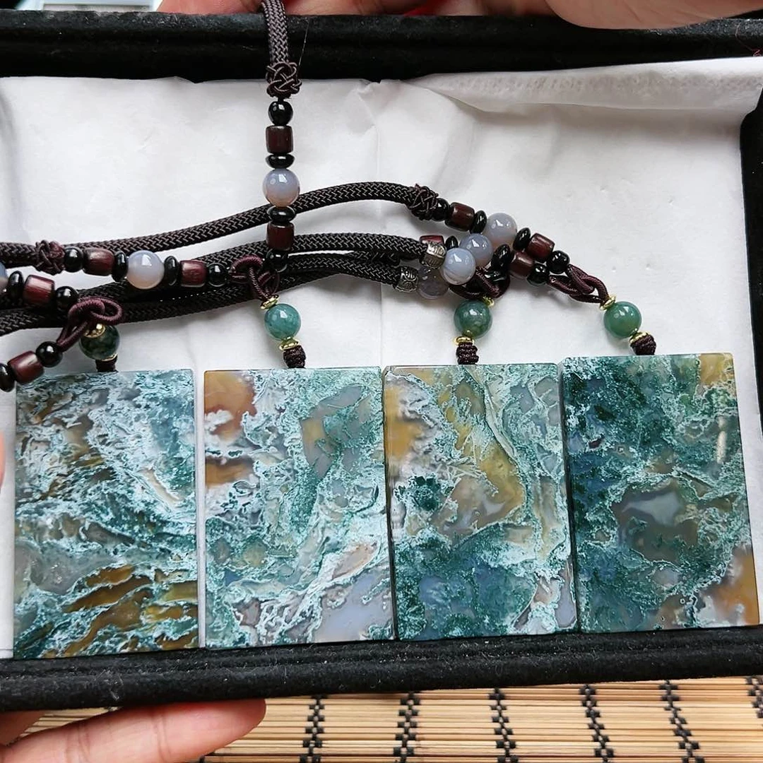 玛瑙/玉髓珠宝半成品未镶嵌随机4发一