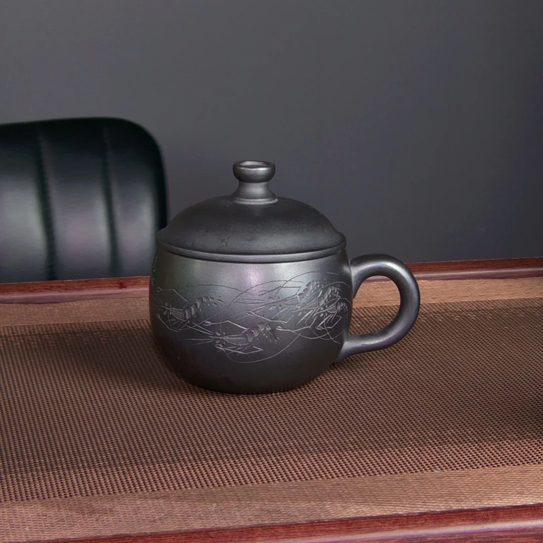 茶杯紫砂高货放漏