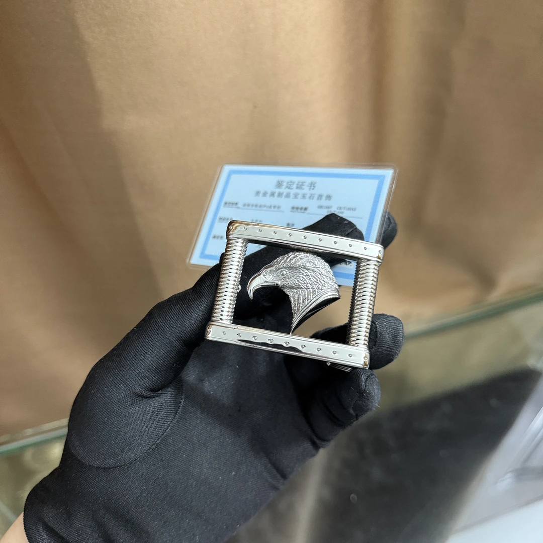 史蒂芬 皮带扣头老鹰头3.8男士腰带扣替换扣配件卡扣无皮单独扣头