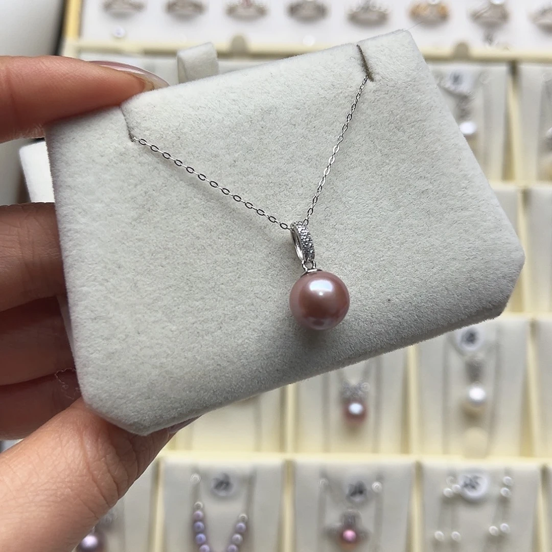 套链淡水珍珠银S925镶嵌