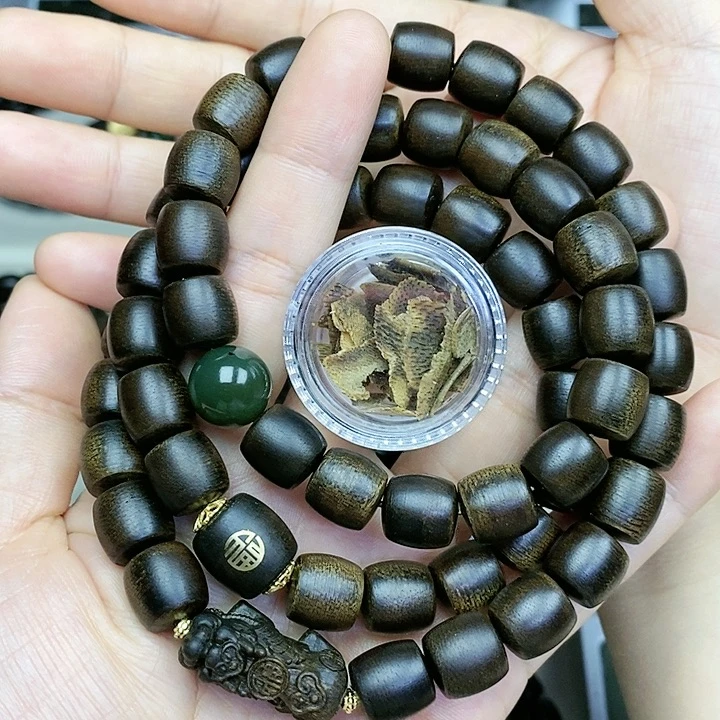 沉香沉香碎屑健****！越南芽庄白棋楠定制款