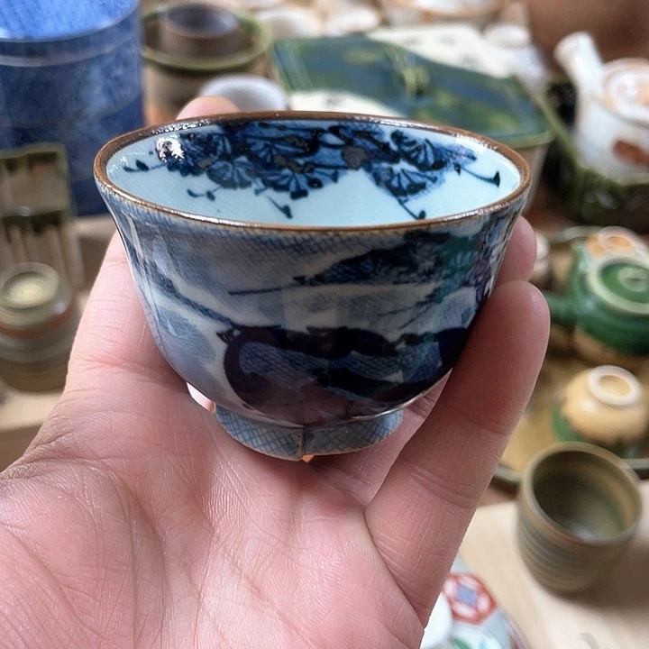 瓷片040 一人直播，看品直播间说序号