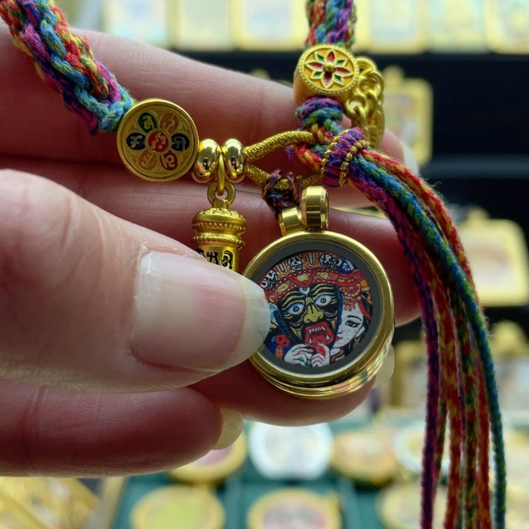 吊坠小****.唐卡的制作方法与技巧第二