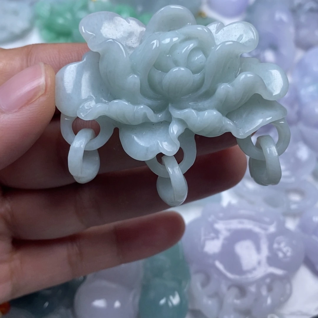 颈饰未镶嵌翡翠翡翠